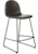 Click to swap image: &lt;strong&gt;Smith Sleigh Barstool - Vintage Black&lt;/strong&gt;&lt;br&gt;Dimensions: W440 x D535 x H925mm